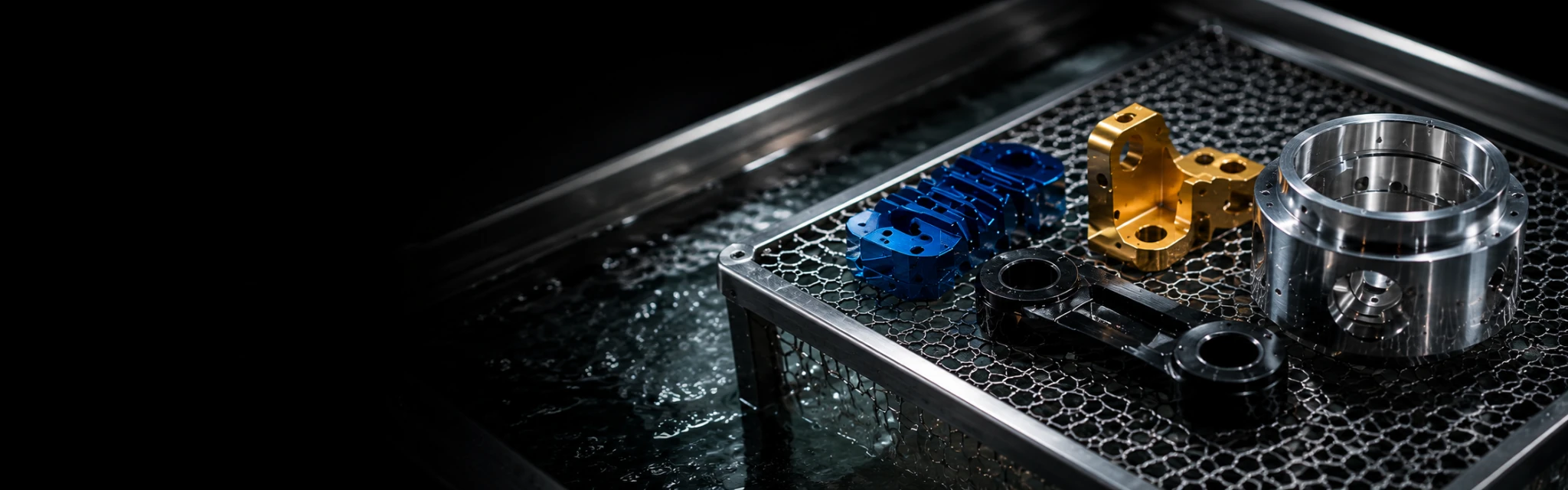CNC machining and surface finishing