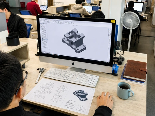 Tongyong custom metal parts and CNC machining engineering workstation